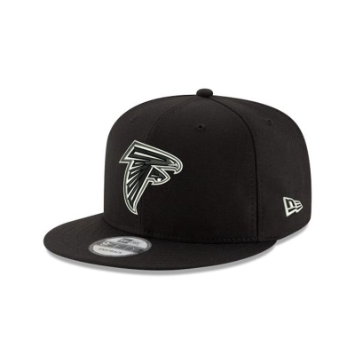 Black Atlanta Falcons Hat - New Era NFL 9FIFTY Snapback Caps USA7392814